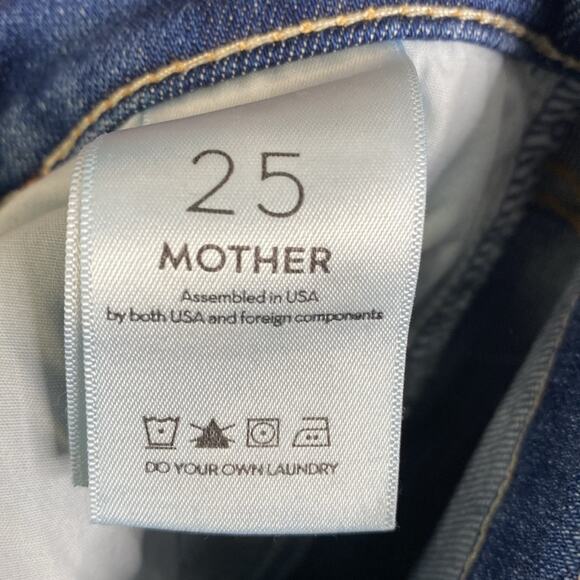 MOTHER The Rascal Crop in Wild! Women's 25 - Picture 8 of 12